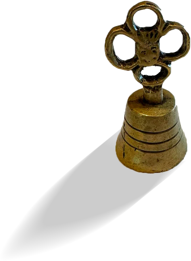 Sineta — símbolo das crônicas ao pé do fogão