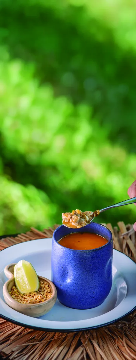 Caldinho de Marisco — detalhe