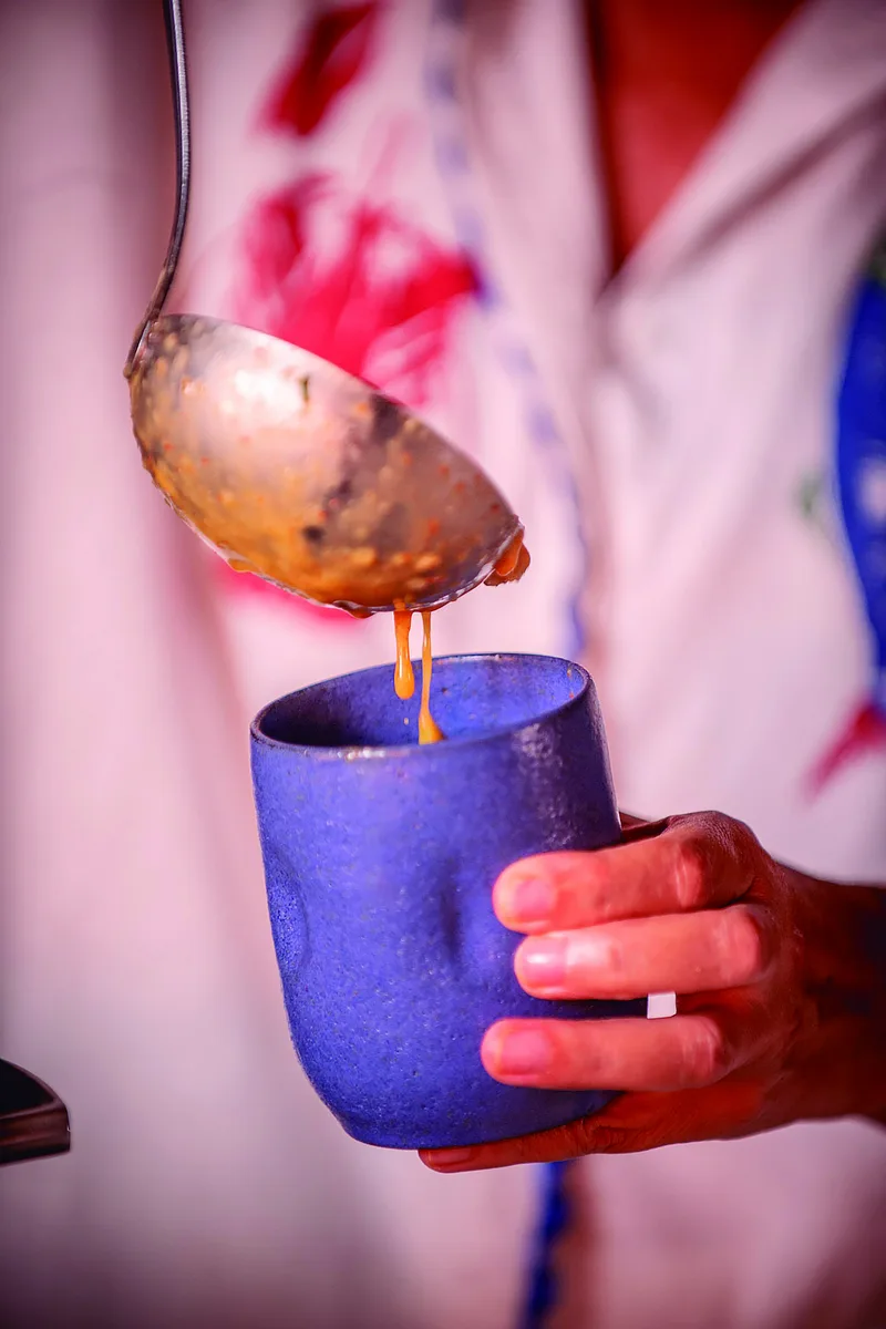 Caldinho de Marisco — detalhe