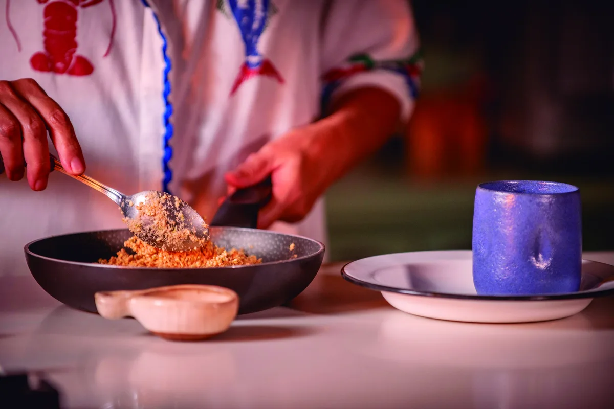 Caldinho de Marisco — detalhe