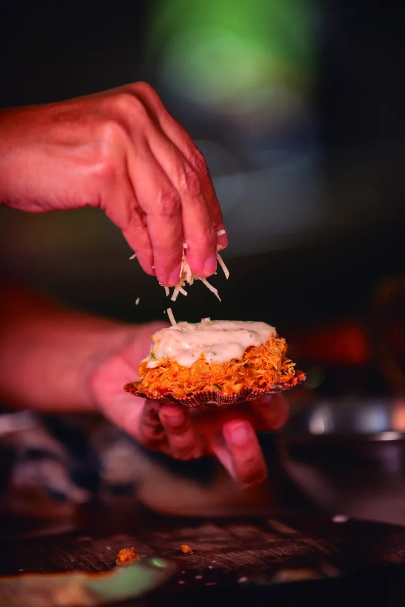 Casquinha de Siri — detalhe