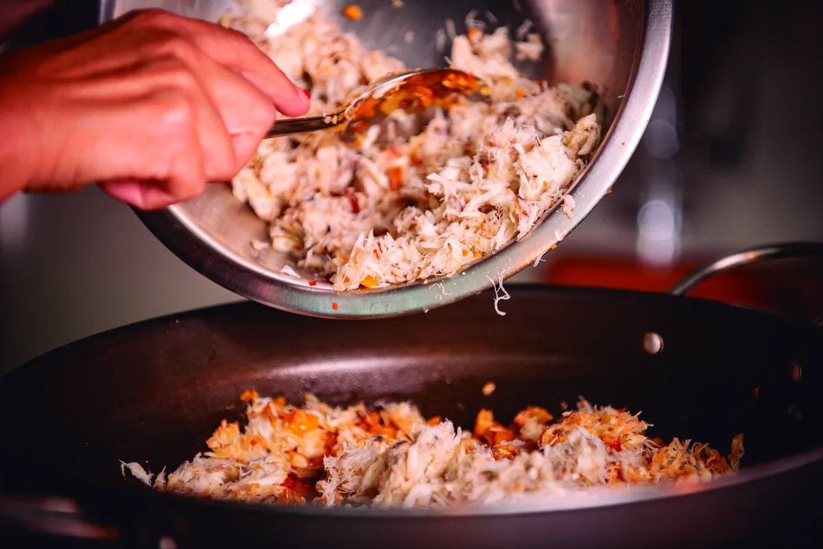 Casquinha de Siri — detalhe